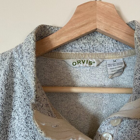 Orvis Speckled Pullover Sweater - Picture 2 of 5